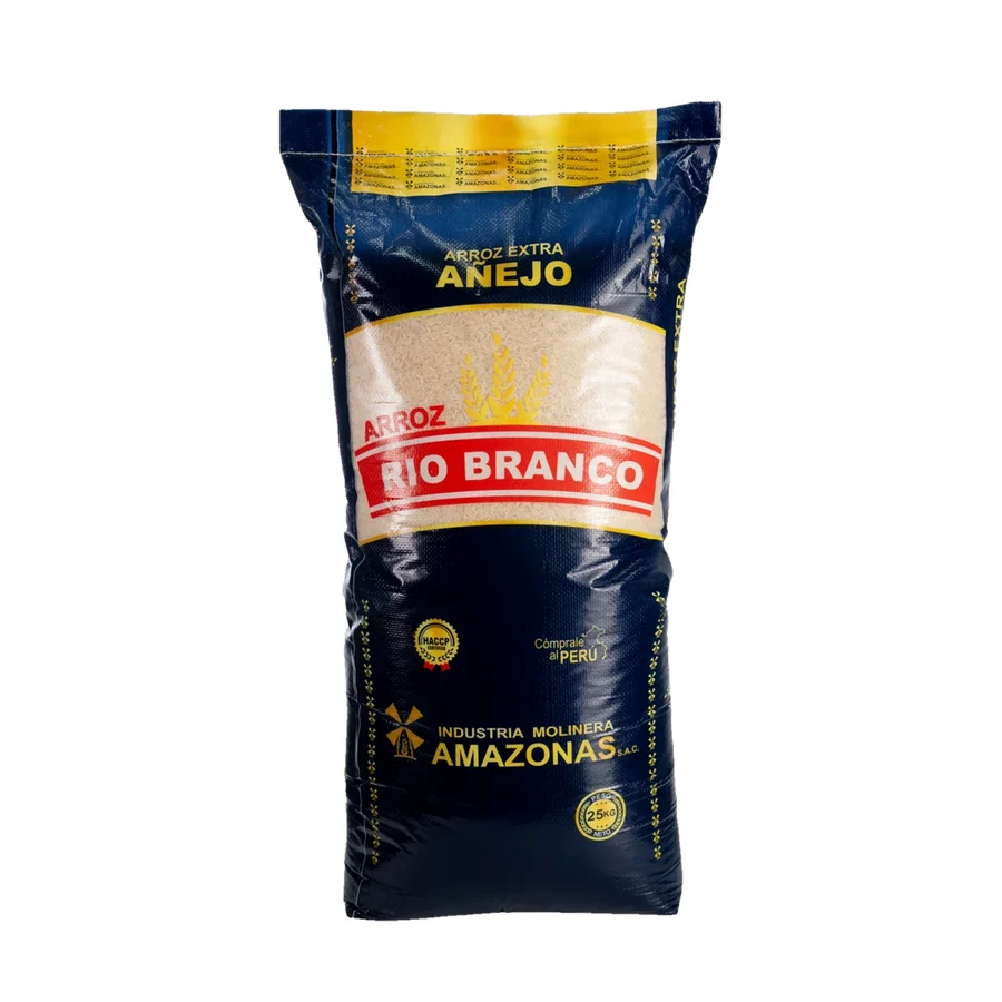 Saco de Río Branco Azul Dorado